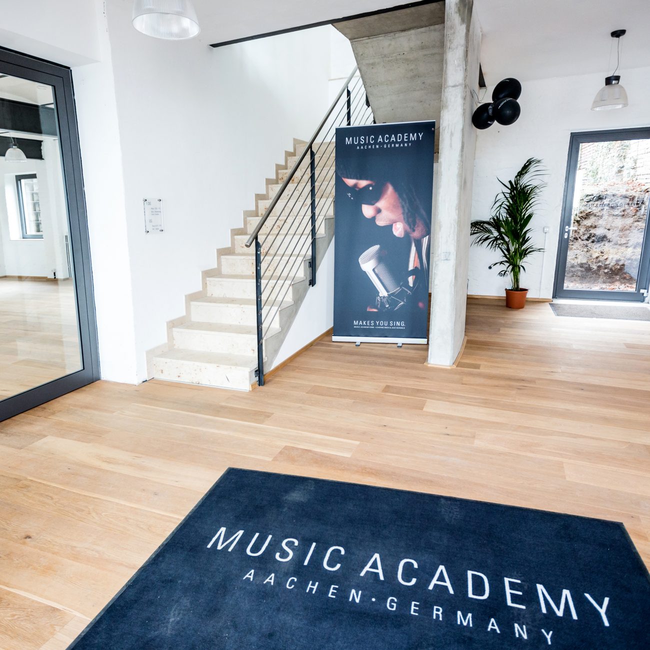 Eingangsbereich der Music Academy