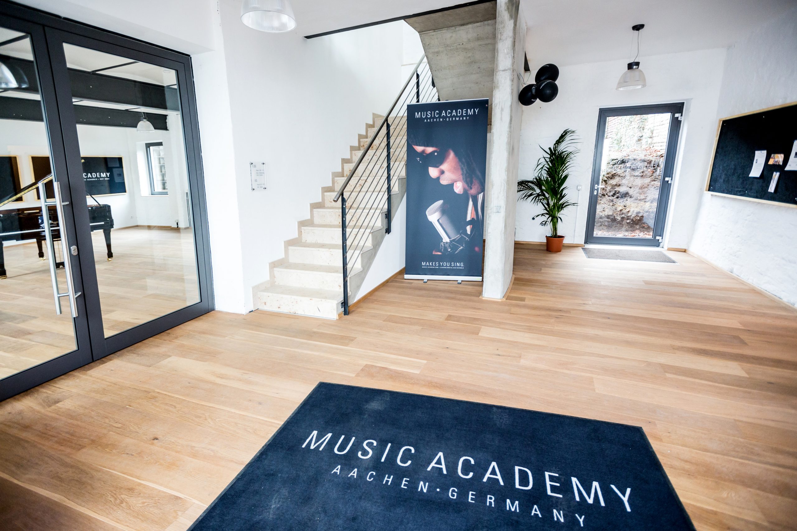 Eingangsbereich der Music Academy