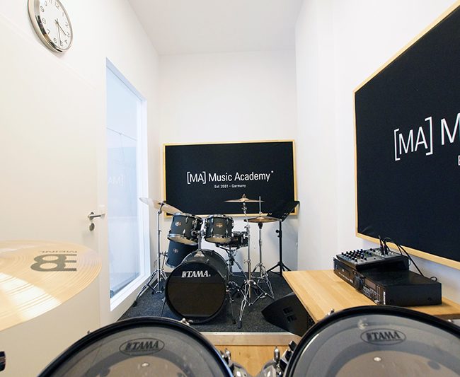 Schlagzeugraum der Music Academy