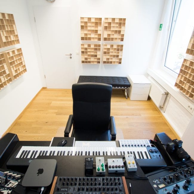 Musikproduktionsstudio