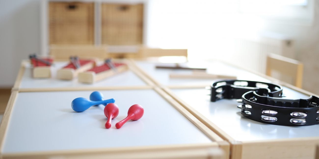 Percussioninstrumente für die musikalische Früherziehung