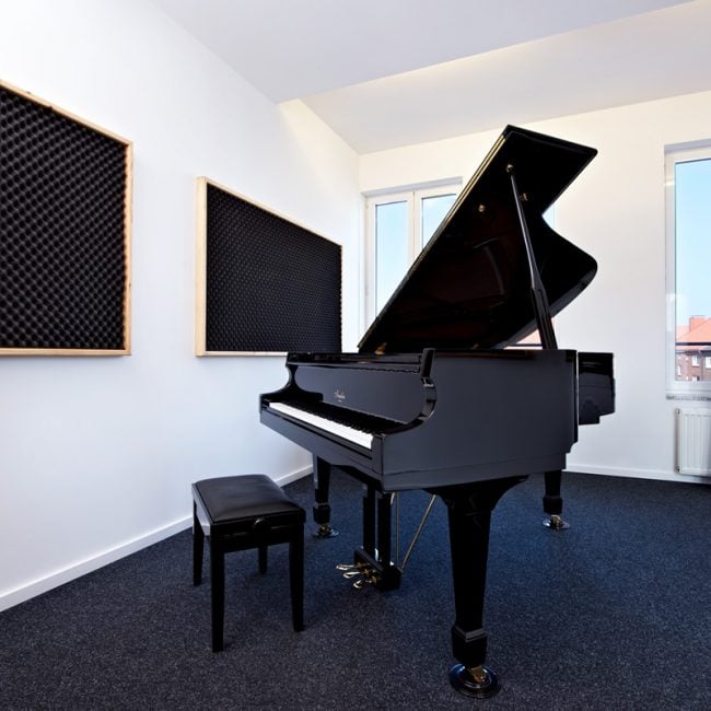 Flügelraum in der Music Academy