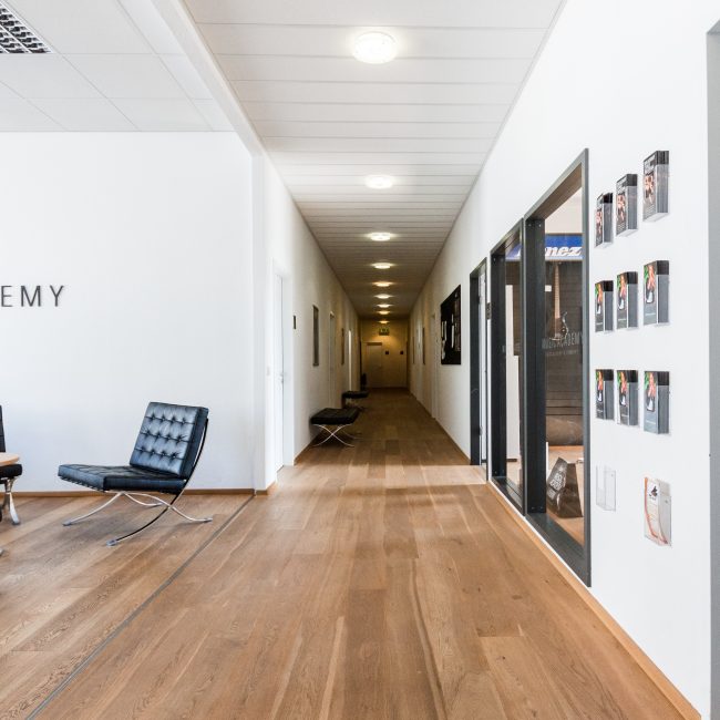 Wartebereich der Music Academy