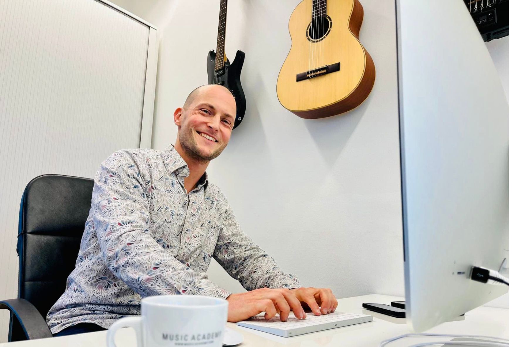 Benjamin unser Fililleiter aus Hamburg
