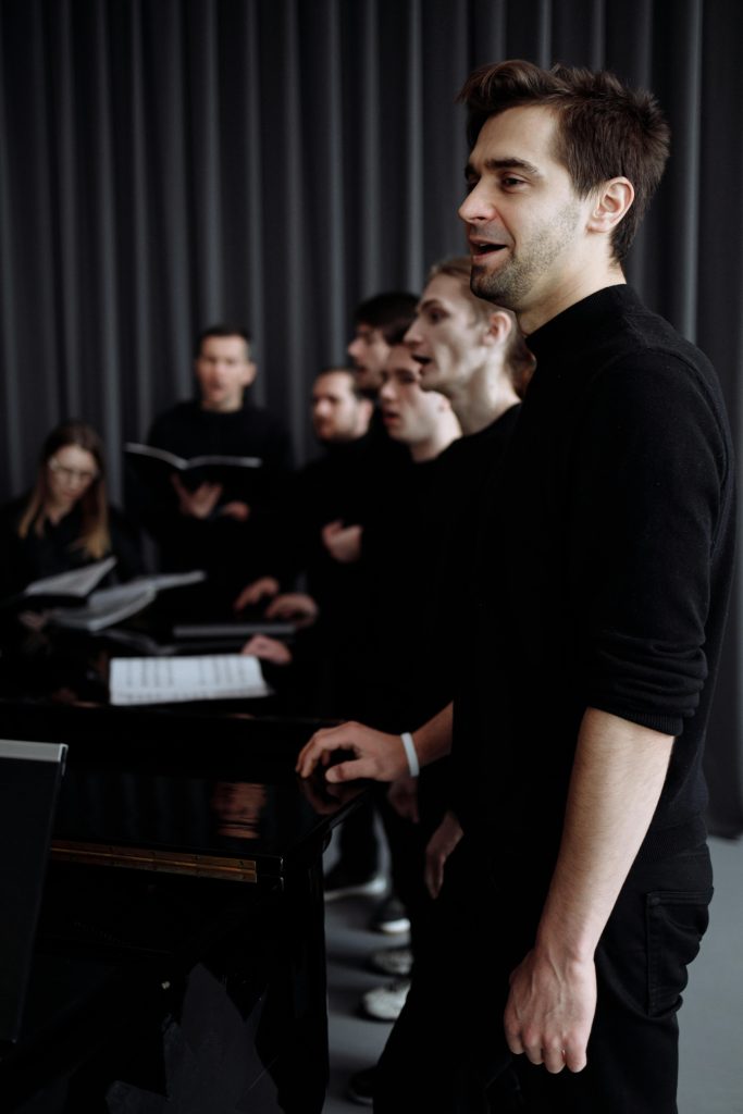 Gospelchor singt gemeinsam